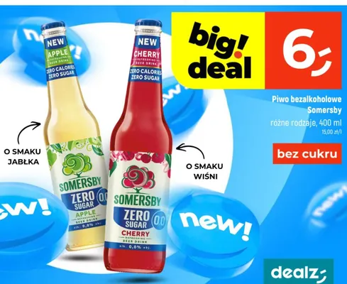 Piwo bezalkoholowe o smaku jabłka promocja w Dealz