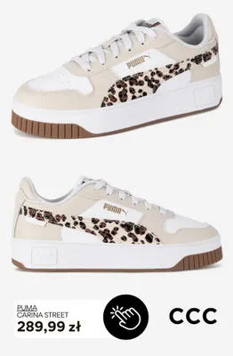 Sneakersy Puma Carina Street promocja w CCC