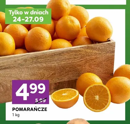 Pomarańcze promocja w Stokrotka