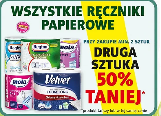Ręczniki papierowe promocja w Prim Market