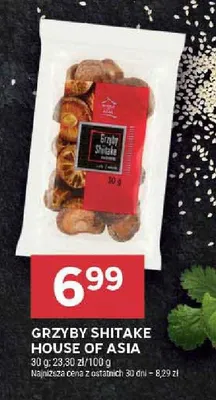 Grzyby shiitake promocja w Stokrotka