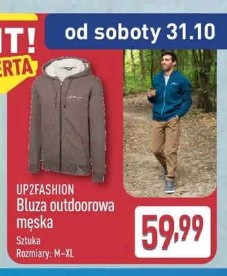 Bluza outdoorowa męska Up2fashion promocja w Aldi