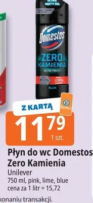 Płyn do wc Domestos Zero Kamienia promocja w Leclerc