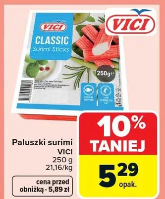 Paluszki surimi promocja w Carrefour