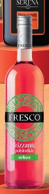 Wino musujące Fresco Frizzante półsłodkie arbuz promocja w Żabka