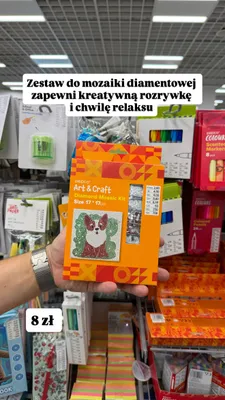 Zestaw do mozaiki diamentowej Pepco Art & Craft promocja w Pepco