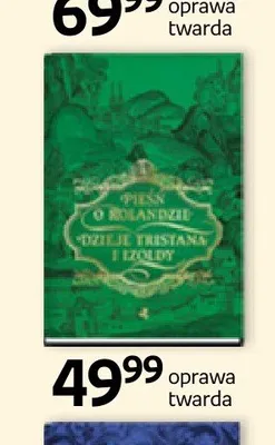 Książka Pieśń o Rolandzie Dzieje Tristana i Izoldy promocja w Empik
