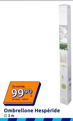 Ombrellone Hespéride Ø 3m promocja w Action