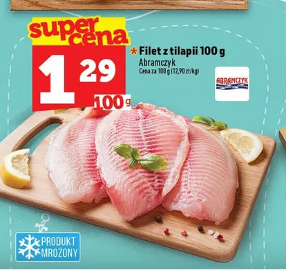 Filet z tilapii Abramczyk promocja w TOPAZ