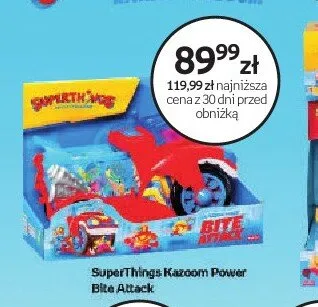 Zabawka SuperThings Kazoom Power Bite Attack promocja w Dzień Dziecka