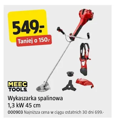 Wykaszarka spalinowa MEEC TOOLS 1,3kW 45cm promocja w Jula