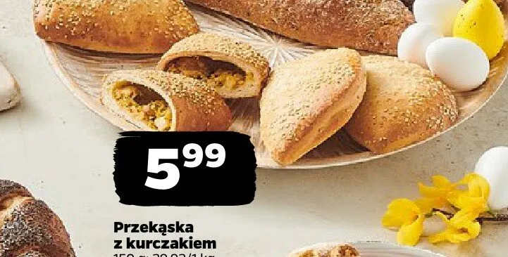 Przekąska z kurczakiem promocja w Netto