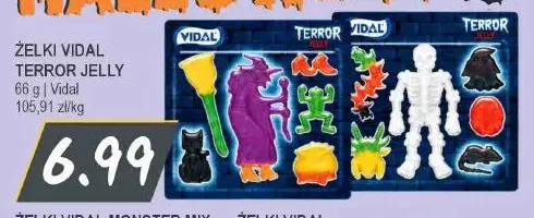 Żelki Terror Jelly Vidal promocja w Słoneczko