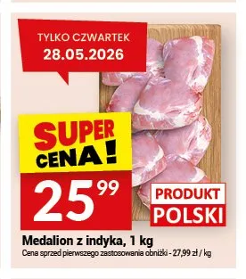 Medalion z indyka promocja w Twój Market