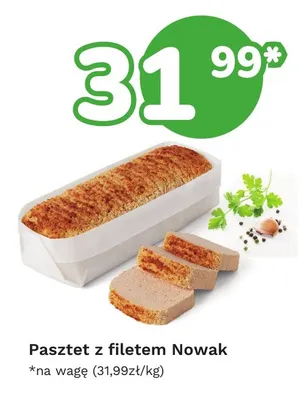 Pasztet z filetem Nowak promocja w Limonka