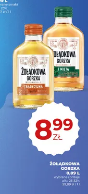 Likier Żołądkowa Gorzka Tradycyjna promocja w Duży Ben
