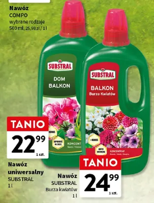 Nawóz SUBSTRAL Burza kwiatów promocja w Intermarche