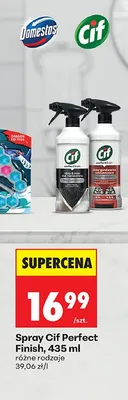 Spray do czyszczenia Cif Perfect Finish promocja w Biedronka