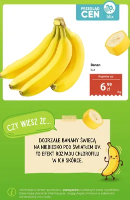 Banan luz promocja w Dino