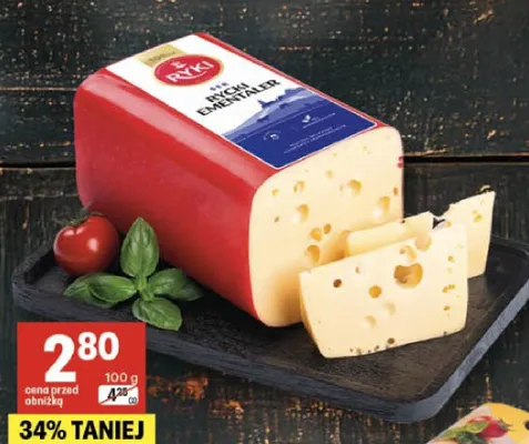 Ser Ementaler promocja w Delikatesy Centrum