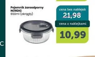 Pojemnik żaroodporny Ravi Nordic okrągły promocja w TOPAZ
