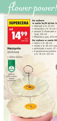 Patera 2-poziomowa 18 cm i 23 cm promocja w Biedronka