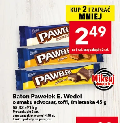 Baton o smaku adwocat promocja w LEWIATAN