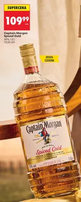 Captain Morgan Spiced Gold promocja w Biedronka