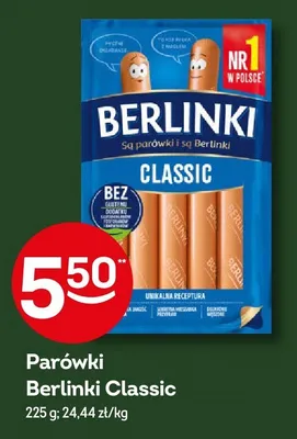 Parówki Classic promocja w Żabka