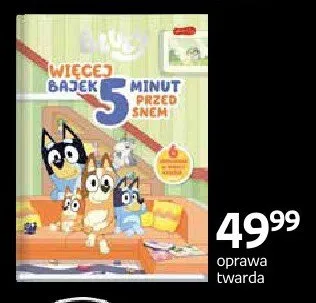 Książka Bluey Więcej bajek 5 minut przed snem oprawa twarda promocja w Empik