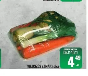 Włoszczyzna tacka promocja w Tomi Markt