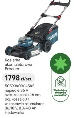 Kosiarka akumulatorowa promocja w Castorama