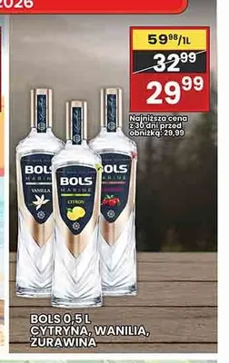 Wódka Bols Wanilia 0,5 l promocja w Wafelek