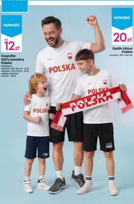 Koszulka 100% bawełny Polska męska rozmiary S-XXXL Pepco promocja w Pepco