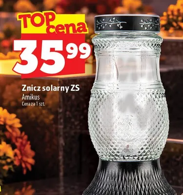 Znicz solarny Zs Amikus promocja w TOPAZ
