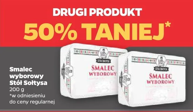 Smalec wyborowy Stół Sołtysa promocja w Netto