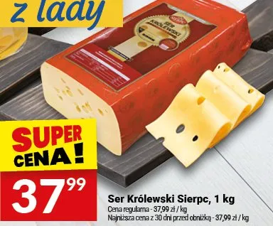 Ser Królewski Sierpc promocja w Twój Market