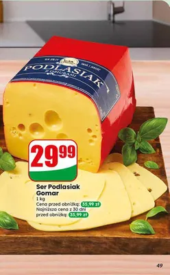 Ser Podlasiak Gomar promocja w Dino