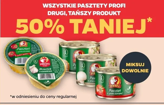 Pasztety Profi promocja w Netto