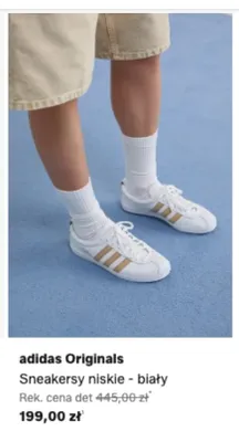 Sneakersy niskie adidas Originals białe promocja w Lounge by Zalando