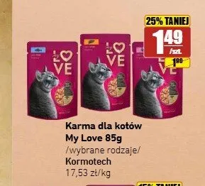 Karma dla kotów My Love promocja w API Market