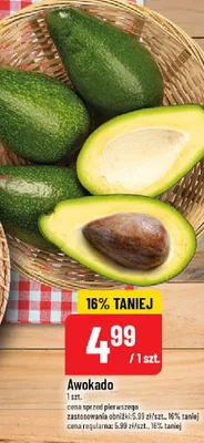 Awokado 1 szt. promocja w POLOmarket