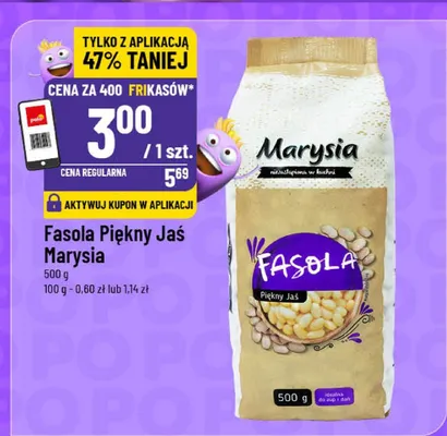 Fasola Piękny Jaś promocja w POLOmarket