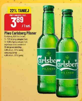 Piwo Carlsberg Pilsner promocja w POLOmarket