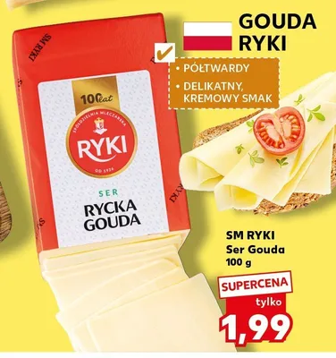 Ser Rycka Gouda SM Ryki promocja w Kaufland