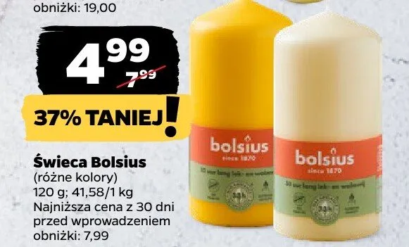 Świeca promocja w Netto