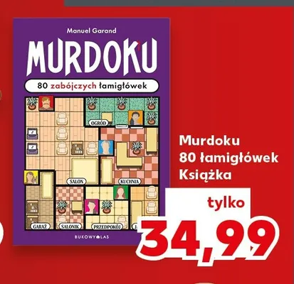 Książka Murdoku 80 łamigłówek promocja w Kaufland