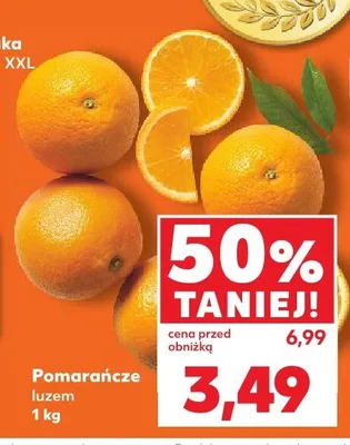Pomarańcze deserowe promocja w Kaufland