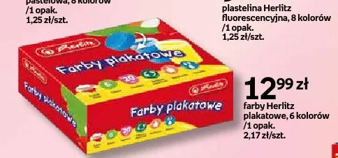 Farby Herlitz plakatowe promocja w Empik