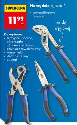 Narzędzia ręczne promocja w Biedronka